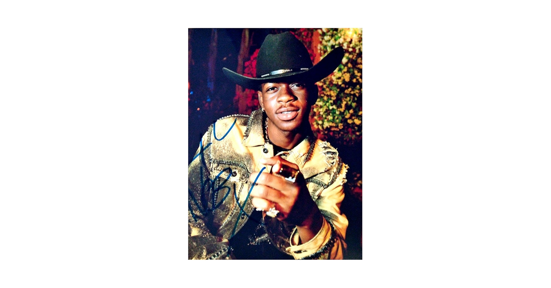 Amazon.co.jp: リル・ナズ・X直筆サイン入り写真…Lil Nas X